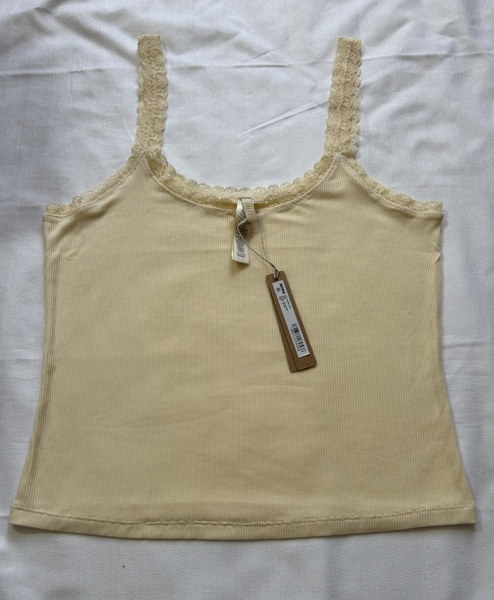 Skims NWT Soft Lounge Lace Cami Butter Size Large